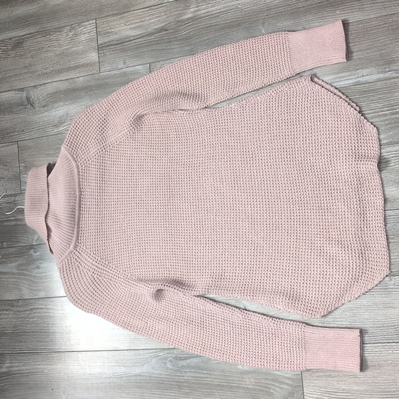 NOA Women's Pink Turtleneck Sweater XS - Picture 6 of 6